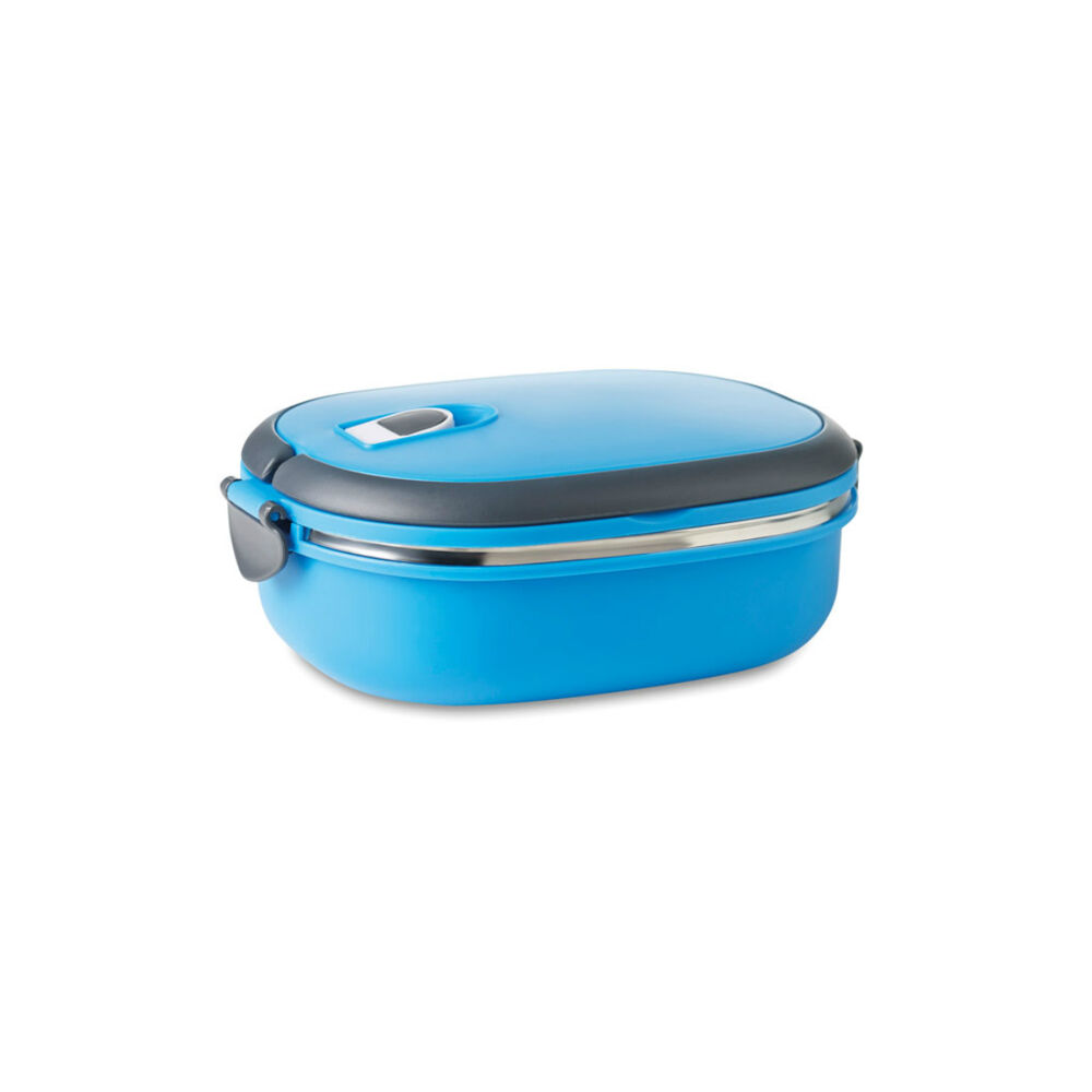 Insulated Metal Lunch Box with Handle