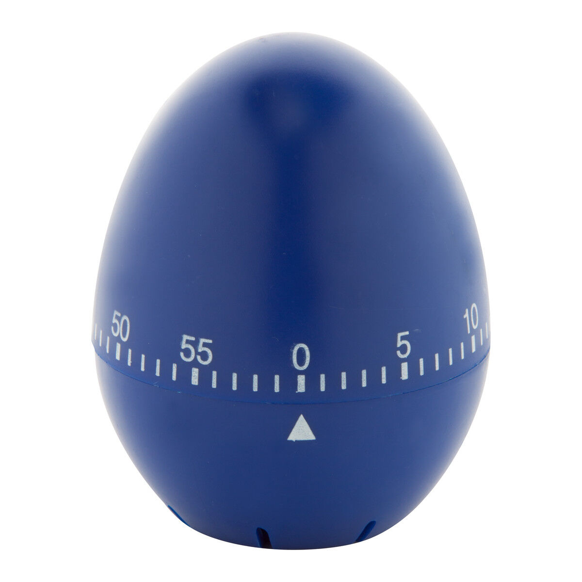Egg-shaped kitchen timer (blue)
