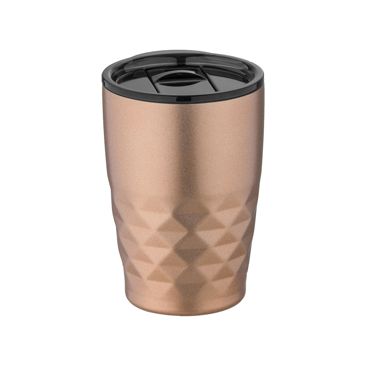 Geo thermal insulated tumbler, gold