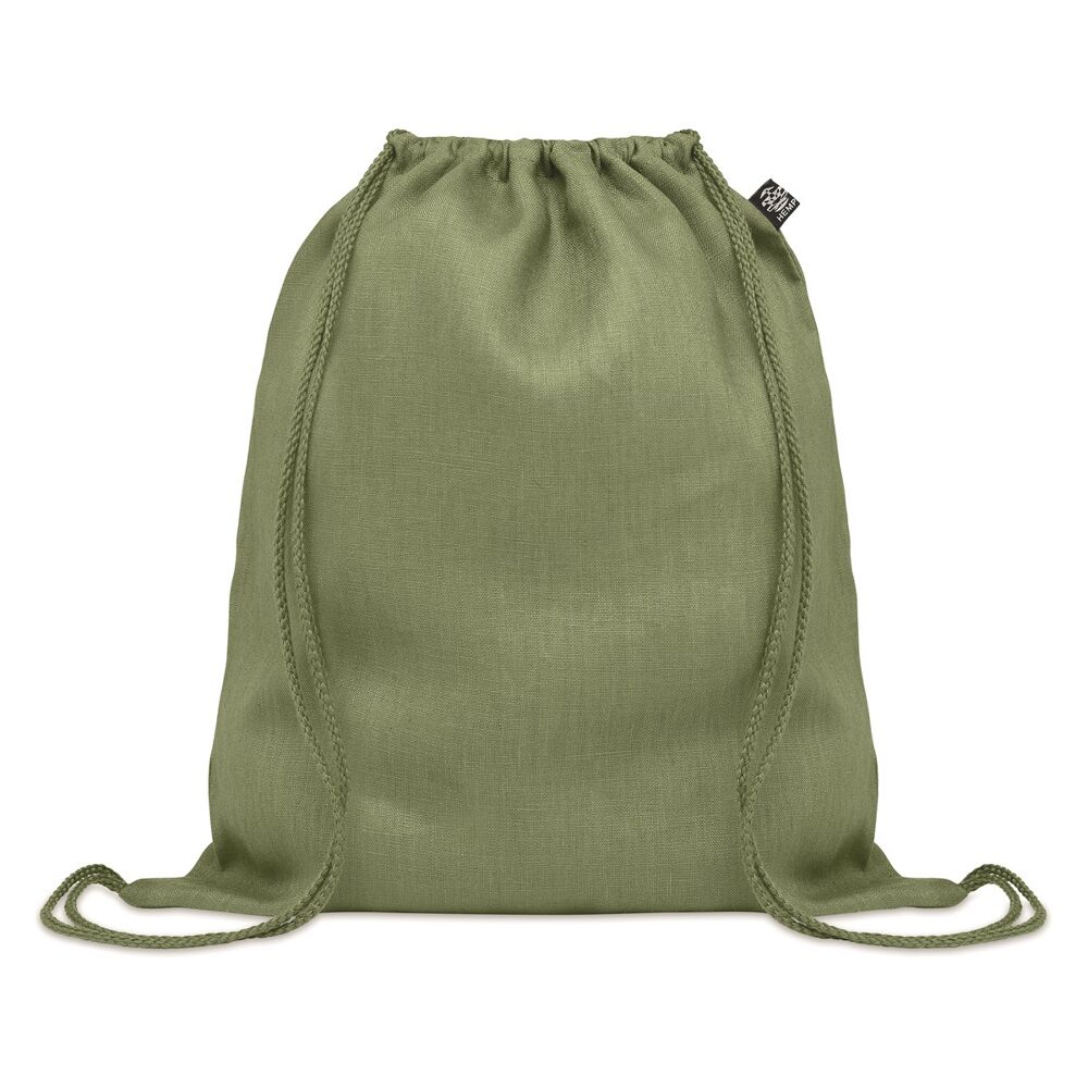  Hemp Fabric Drawstring Bags 