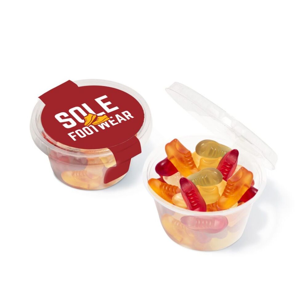 Maxi Confectionery Pot filled with Kalfany Fruit Gums