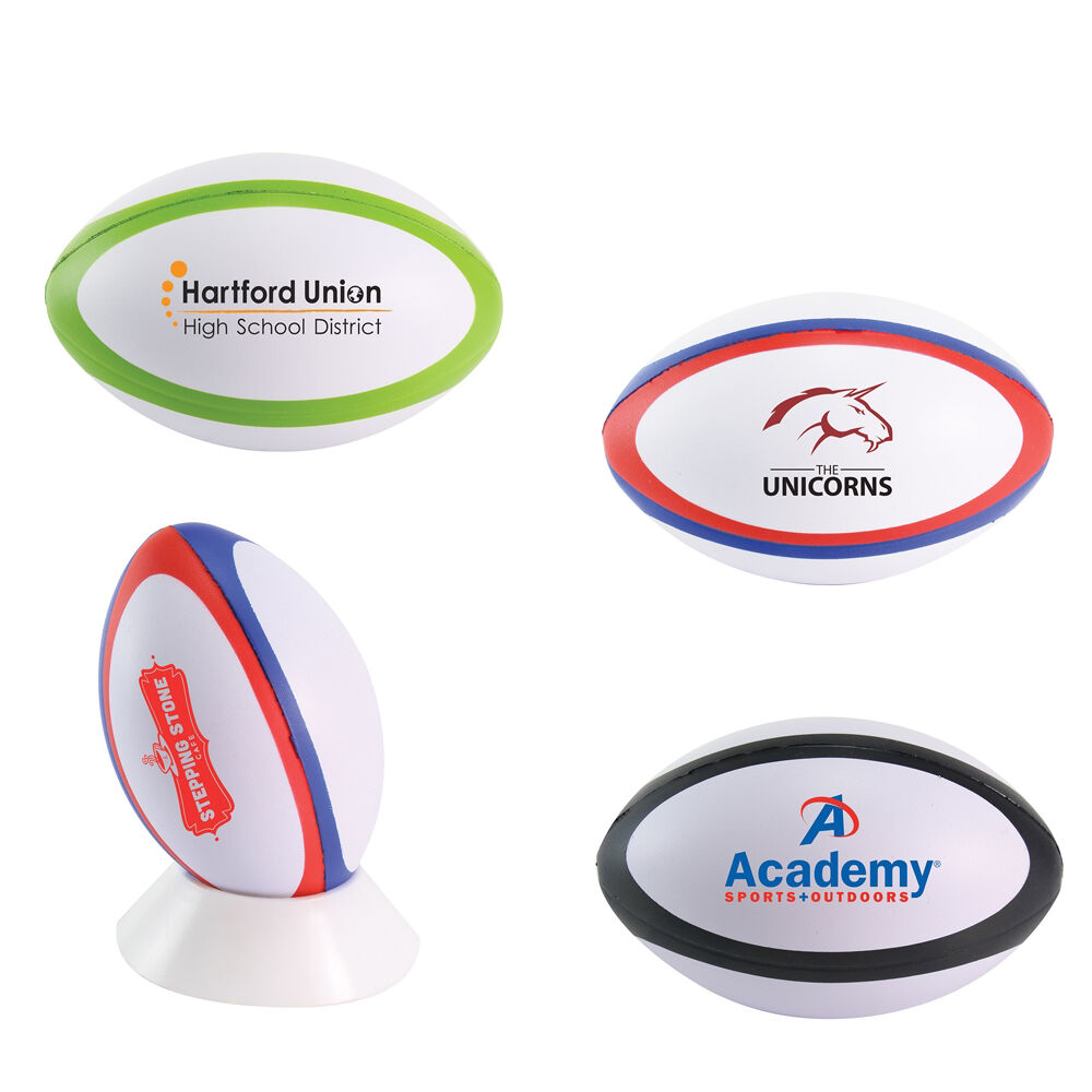 Rugby Ball Stress Shapes to Print