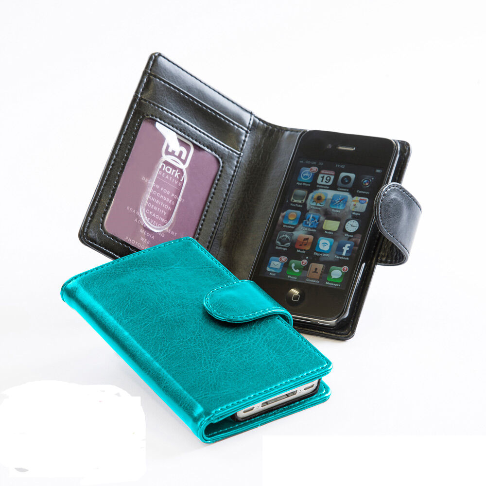 PU Leather iPhone 5 Wallet Case
