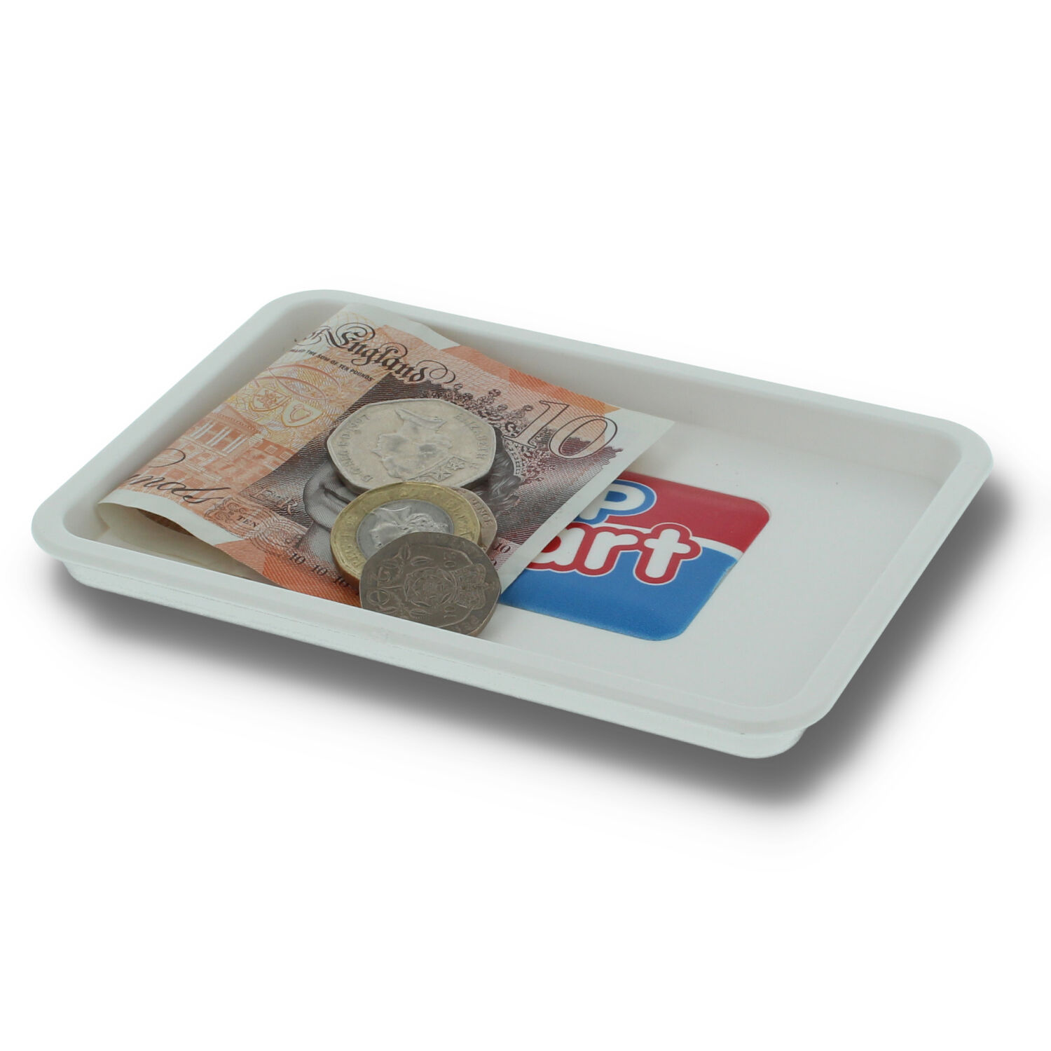 Recycled Staysafe Change Tray White
