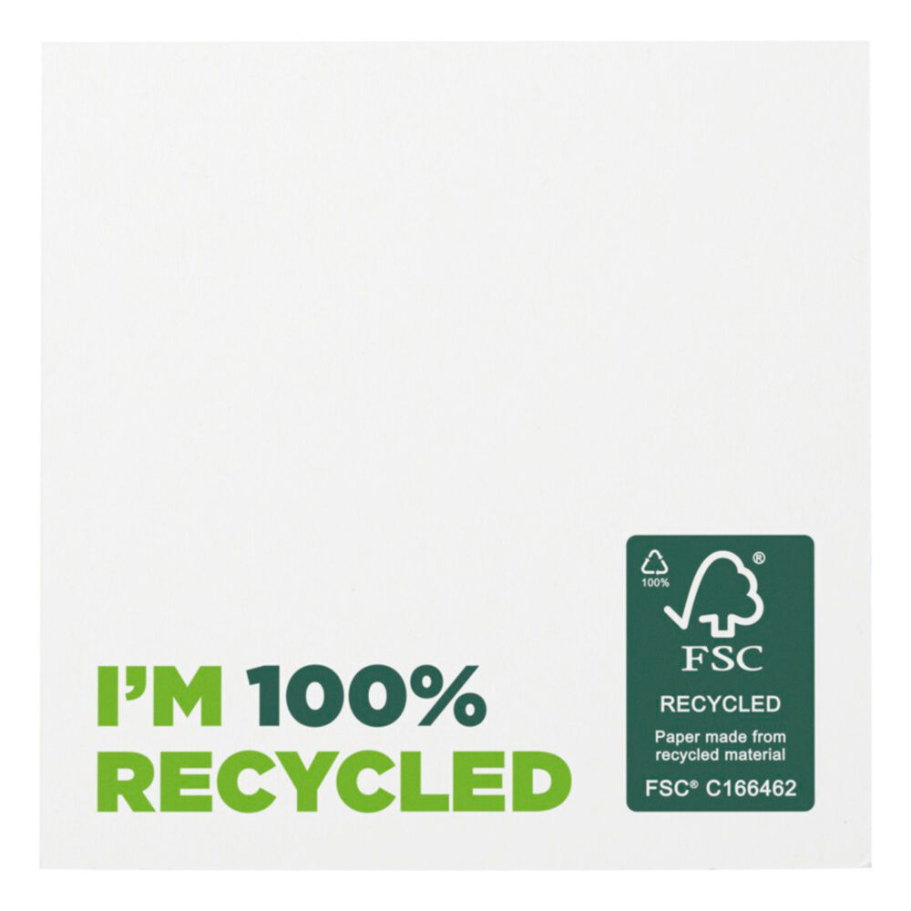 Recycled Sticky Notepad 75 x 75 mm