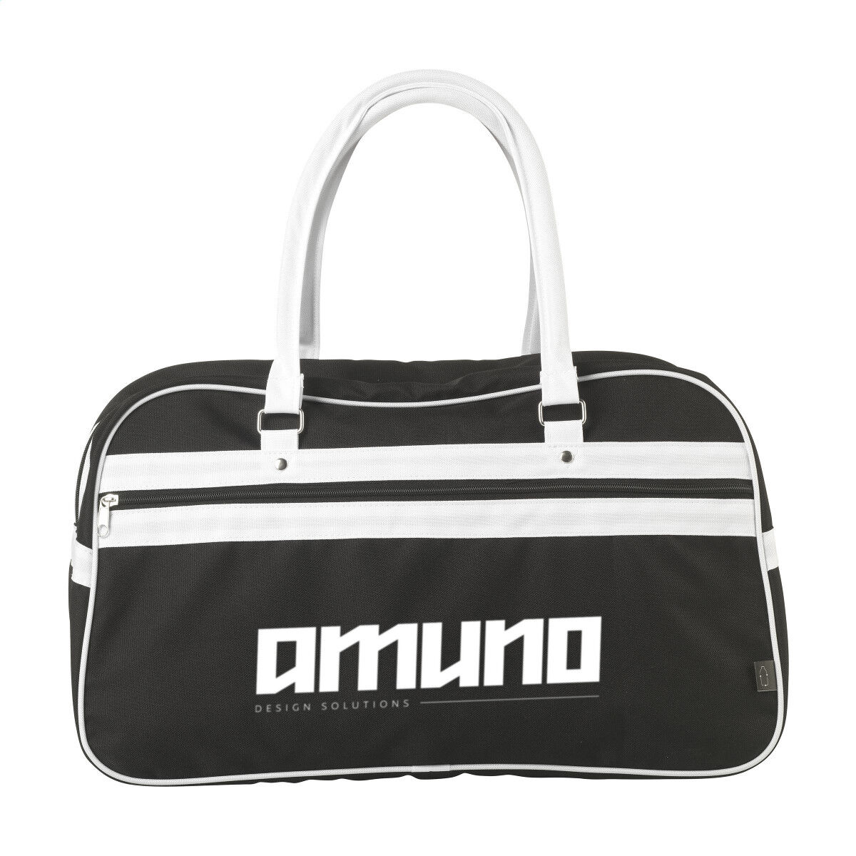 Retro RPET Recycled Sports Bag (sample branding)