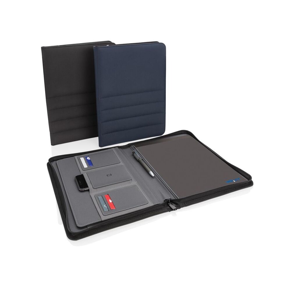 Recycled RPET A4 Zipper Portfolio