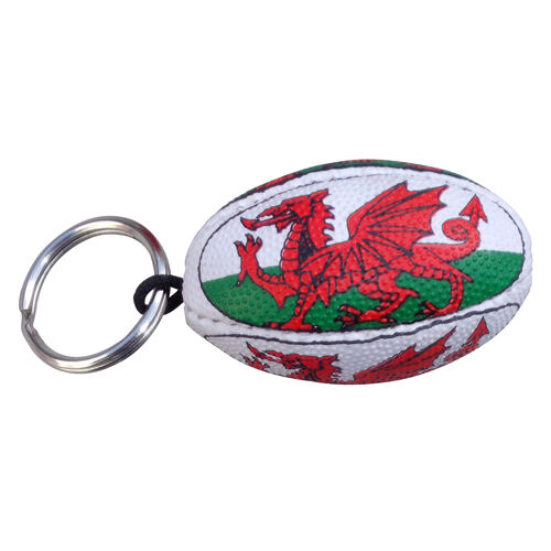 Rugby Ball Shaped Keyrings