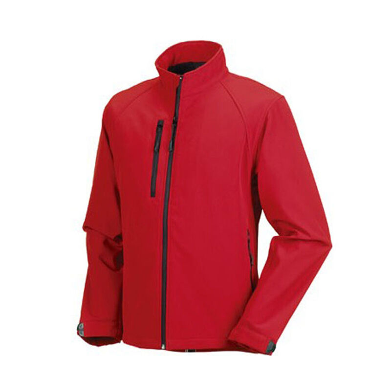 Russell Men's Soft Shell Jacket - Classic Red