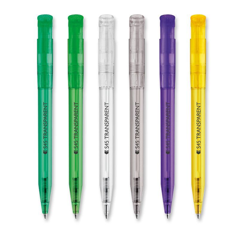 Transparent Retractable Pen