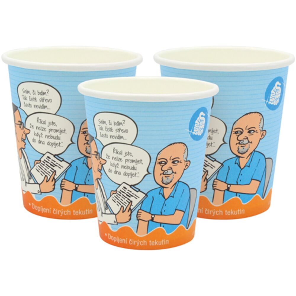 8oz single wall compostable paper cups