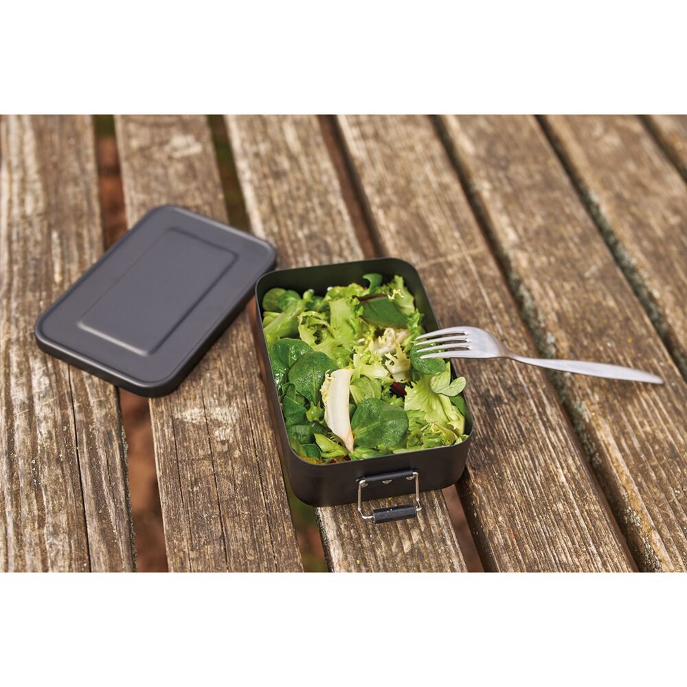 Black Metal Lunchbox