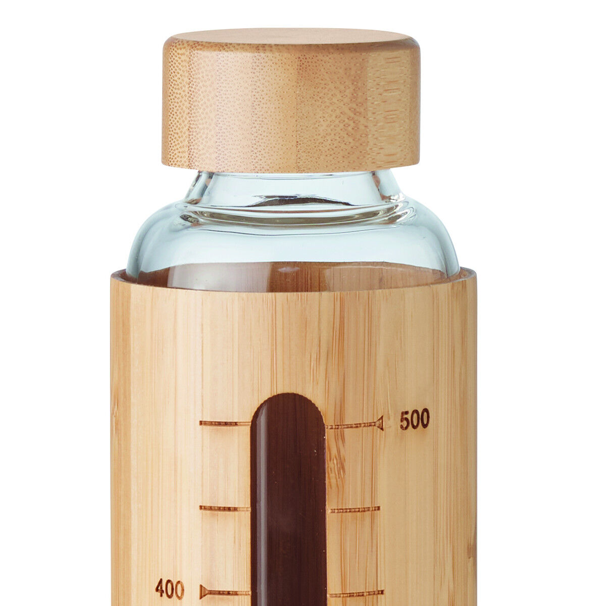  Glass Water Bottle with Bamboo Sleeve