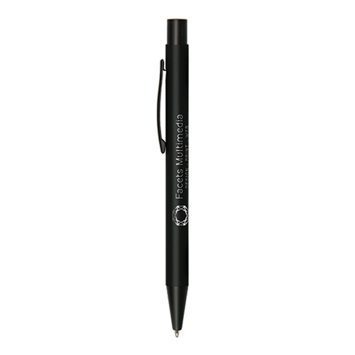 Bowie All Black Pen (laser engraved XL)