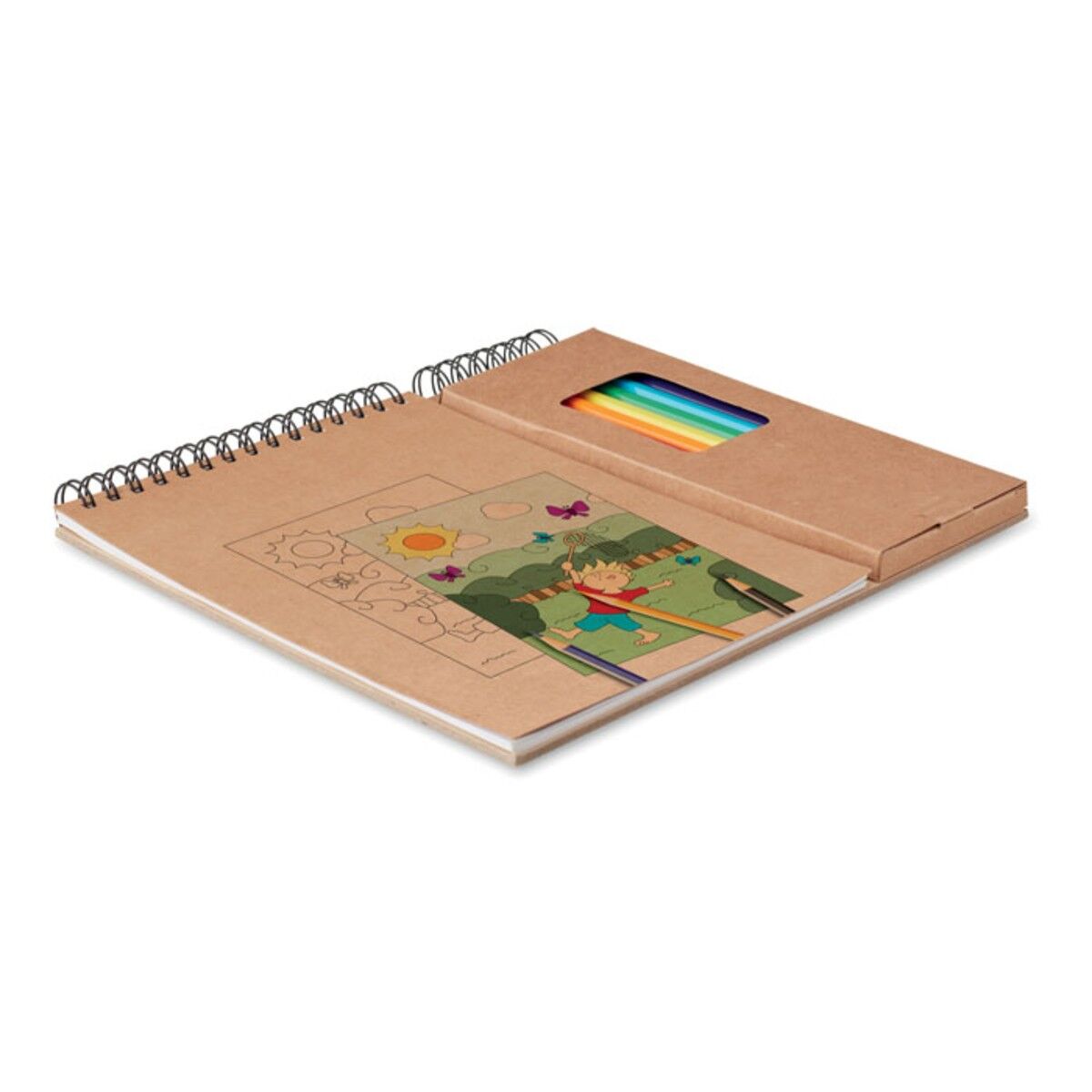 Kids Colouring Set With Pencils