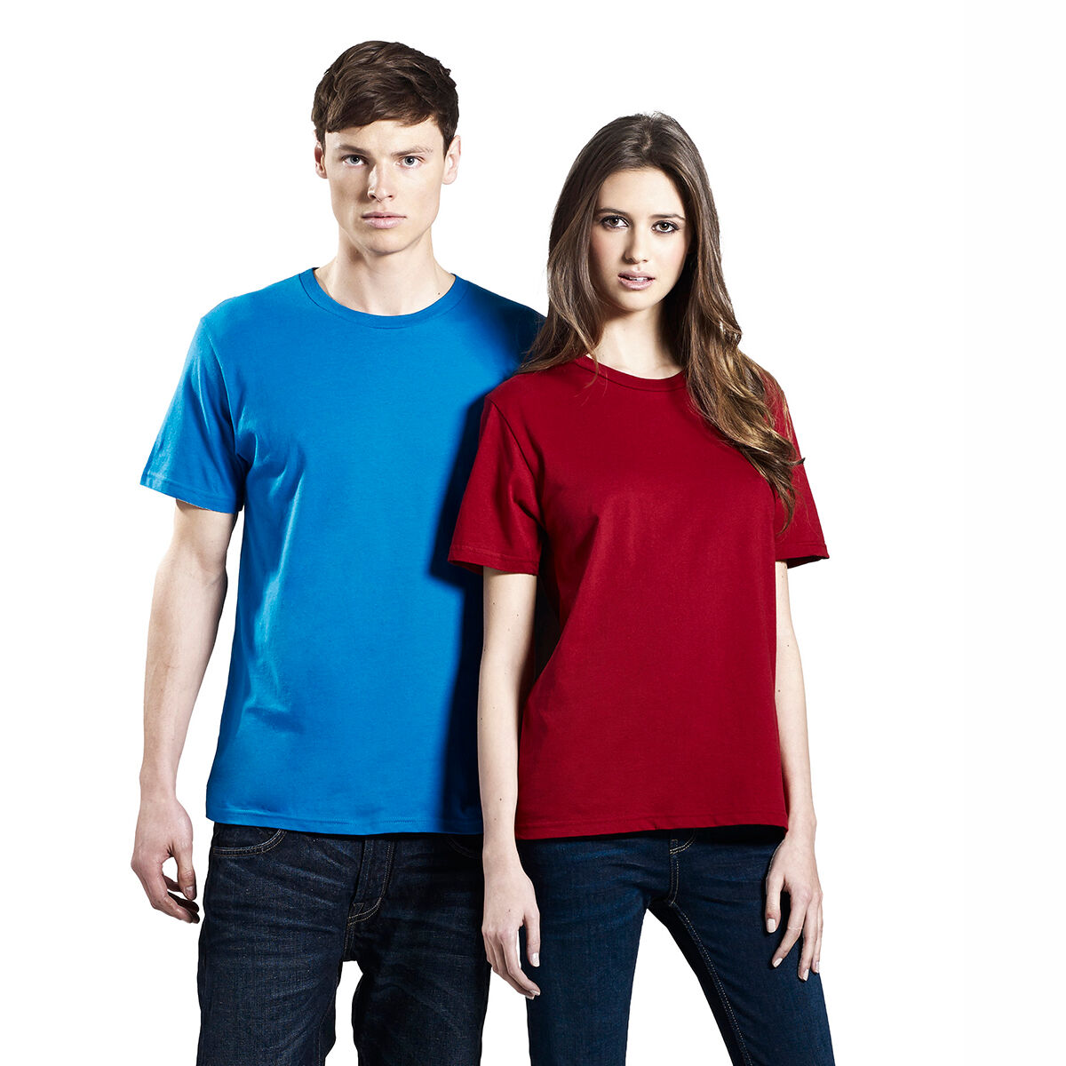Earth Positive Mens T-Shirts Blue