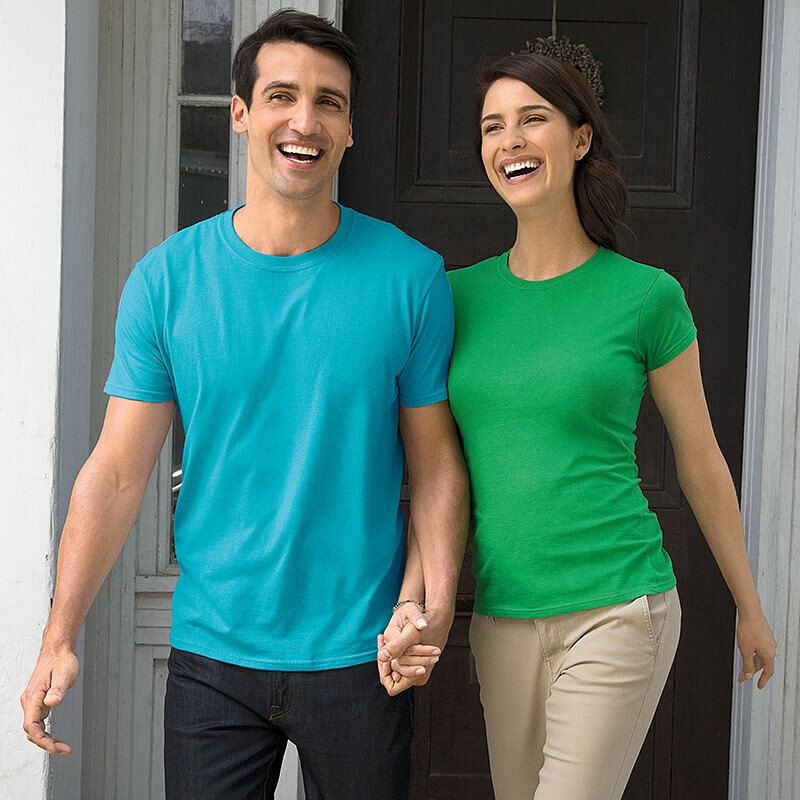 Gildan Men's Soft-Style T-Shirt - Sky Blue Gildan Men's Soft-Style T-Shirt - Sky Blue