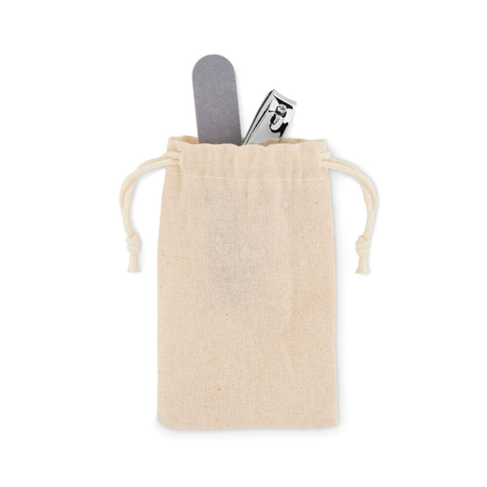 Manicure Set in a Cotton Pouch