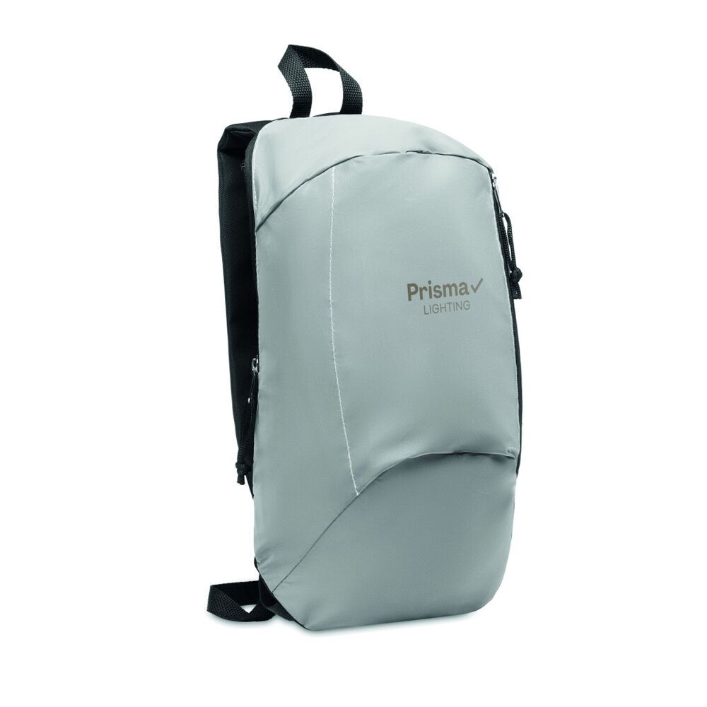 Reflective Backpack (sample branding)