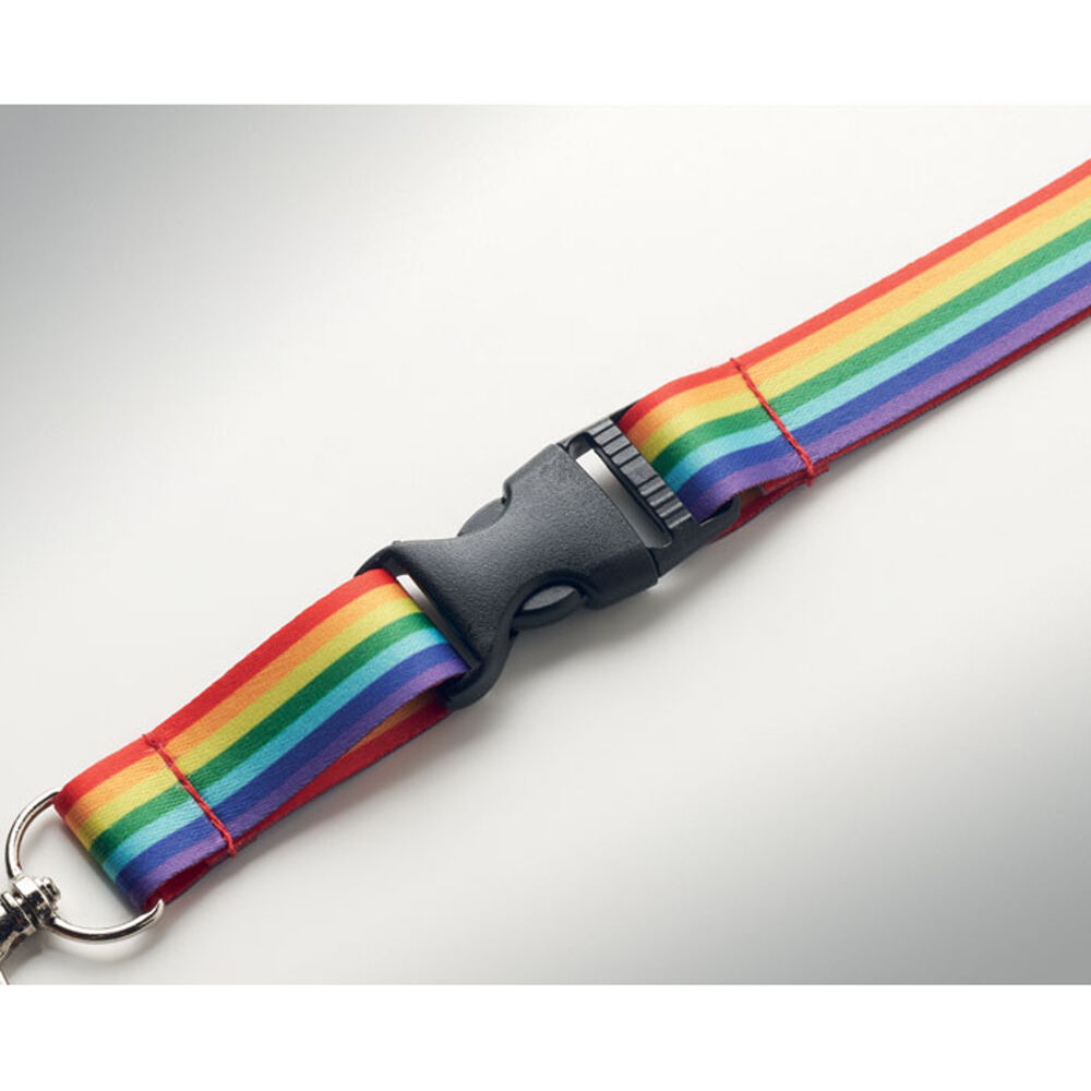 RPET Rainbow Lanyard