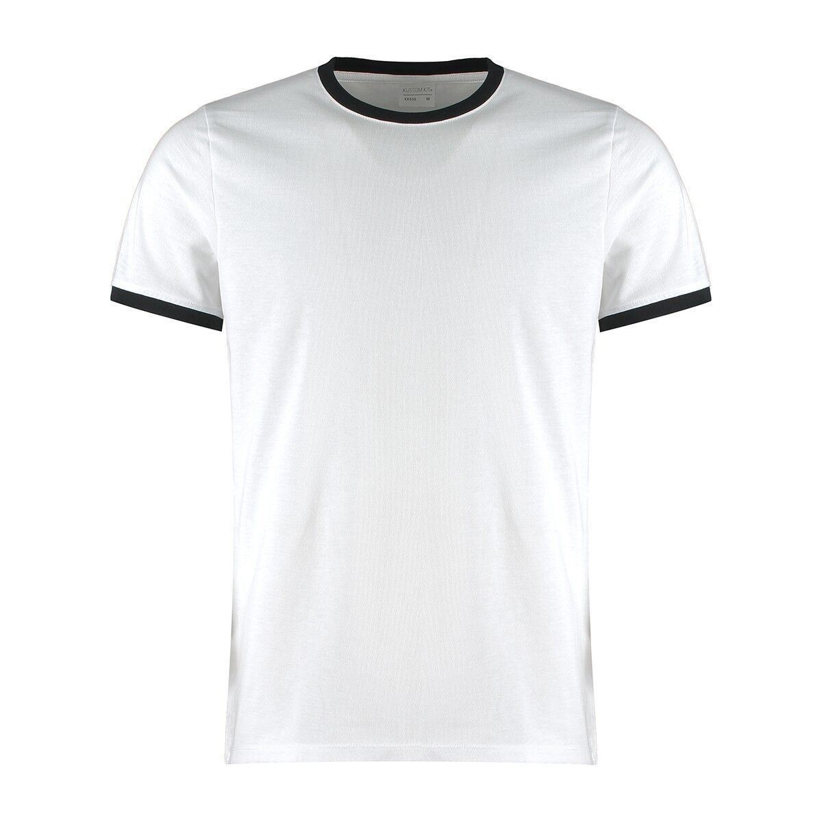 Contrast Ring Tee in Black/White
