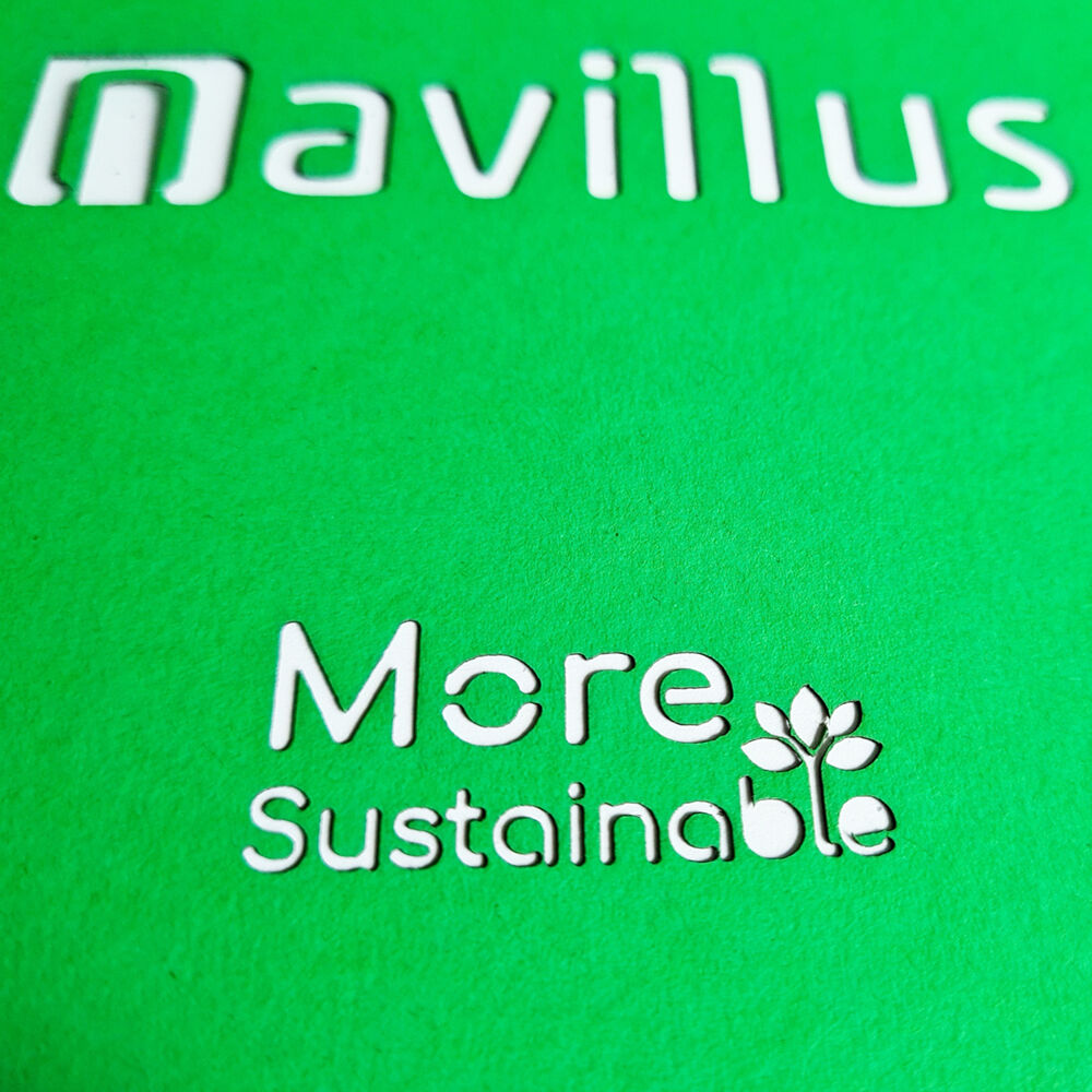Recycled Card Notebook made in the UK Laser Cut