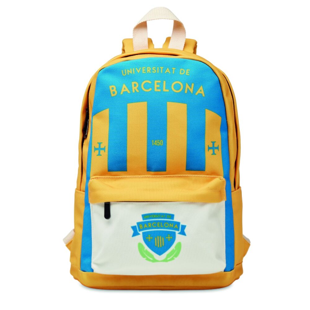 Backpack with all over printing