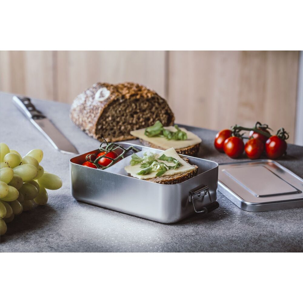 Aluminium Retro Lunch Box