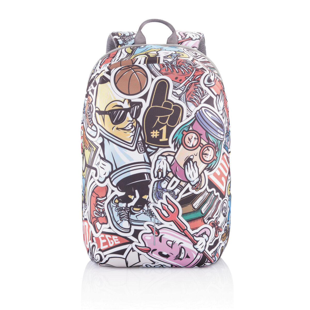 Bobby Soft ART anti-theft backpack (Graffiti Pattern)