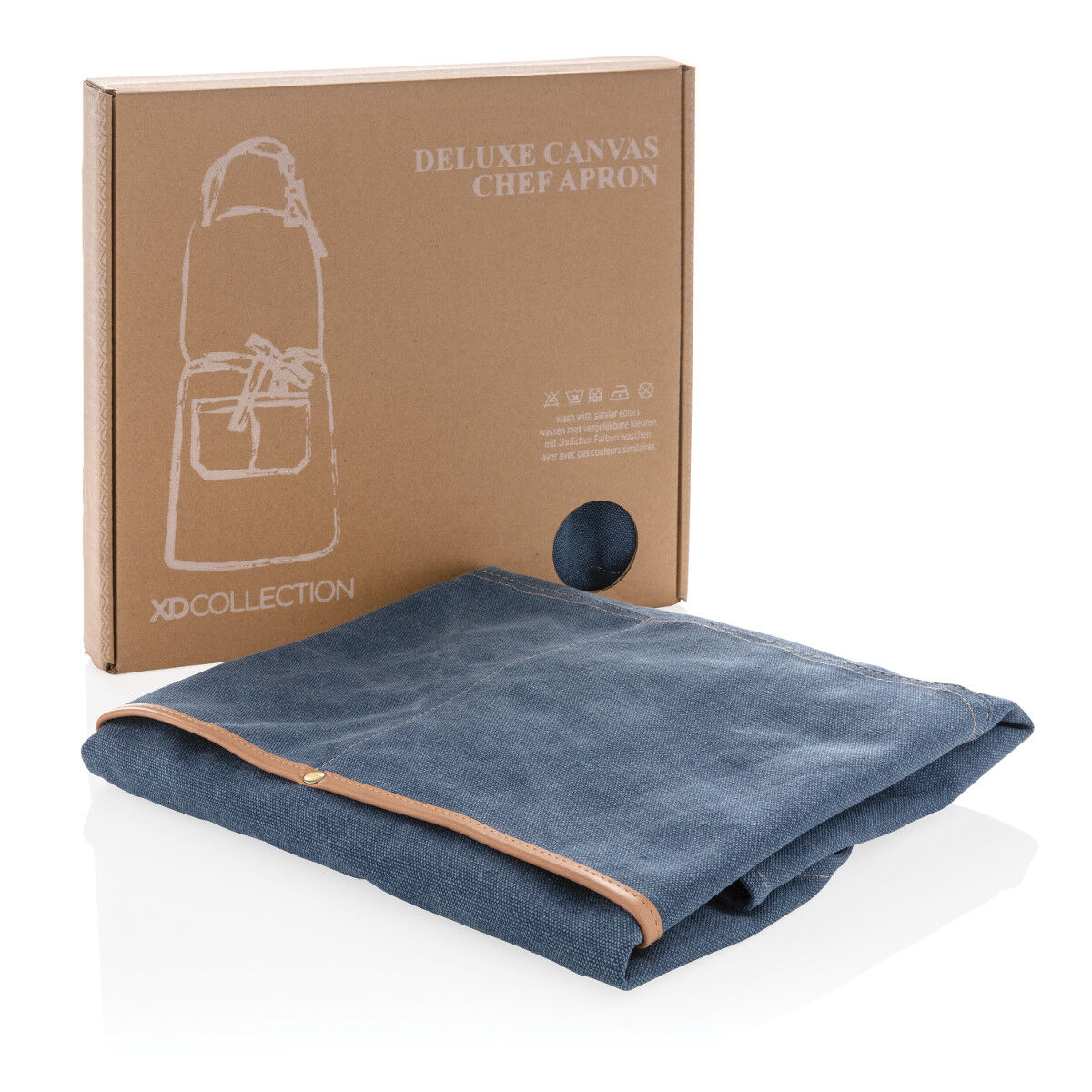 Canvas chef apron (packaging)