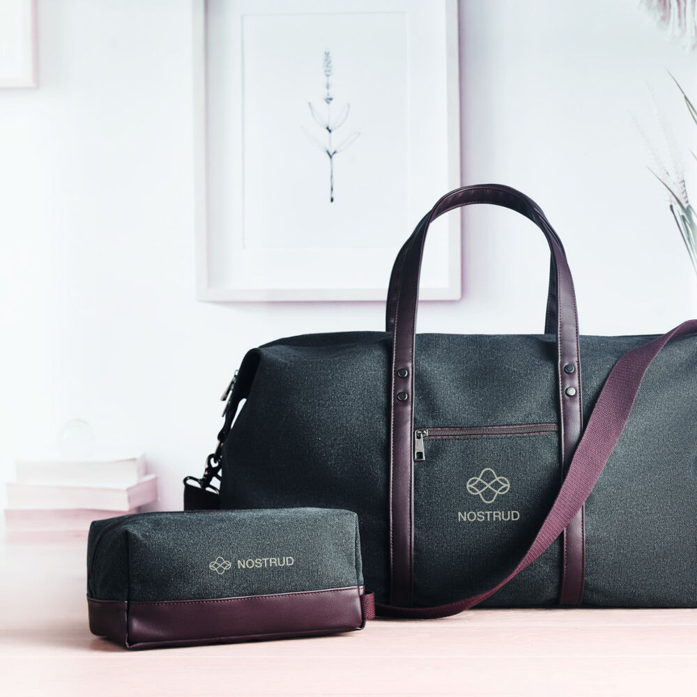 Canvas Weekend Bag (matching washbag)