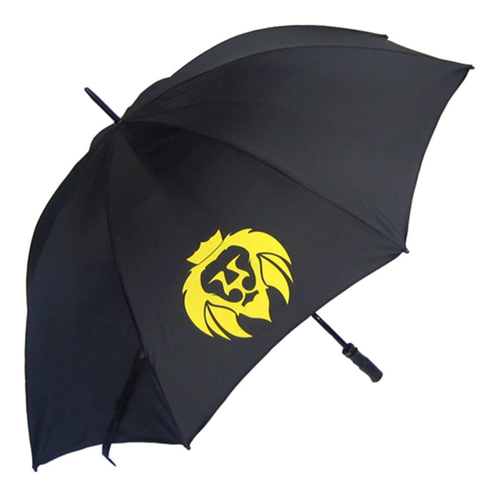 Promotional printed umbrellas black