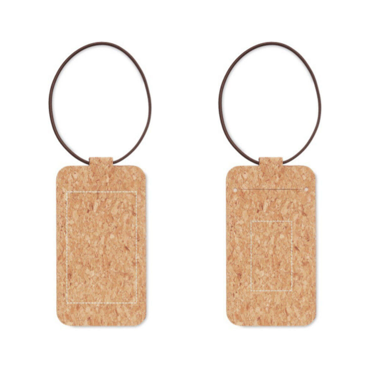 Cork Luggage Tag (printable area front and back)