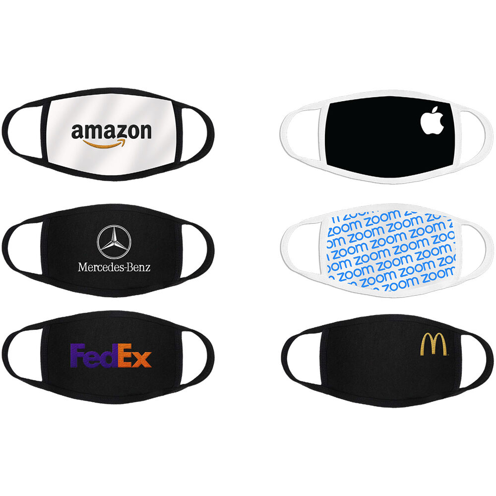 Custom Printed Fabric Face Masks