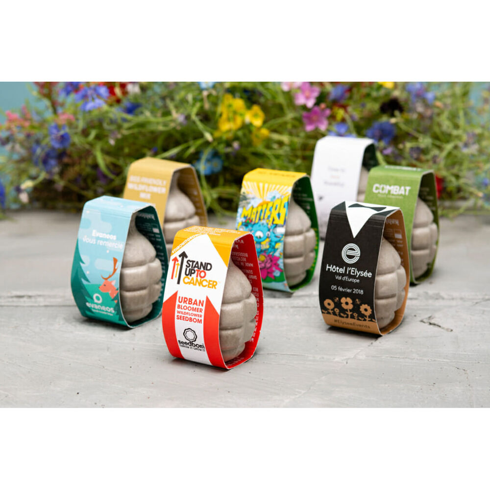 Guerilla Gardening Seedbom (sleeve type 2)