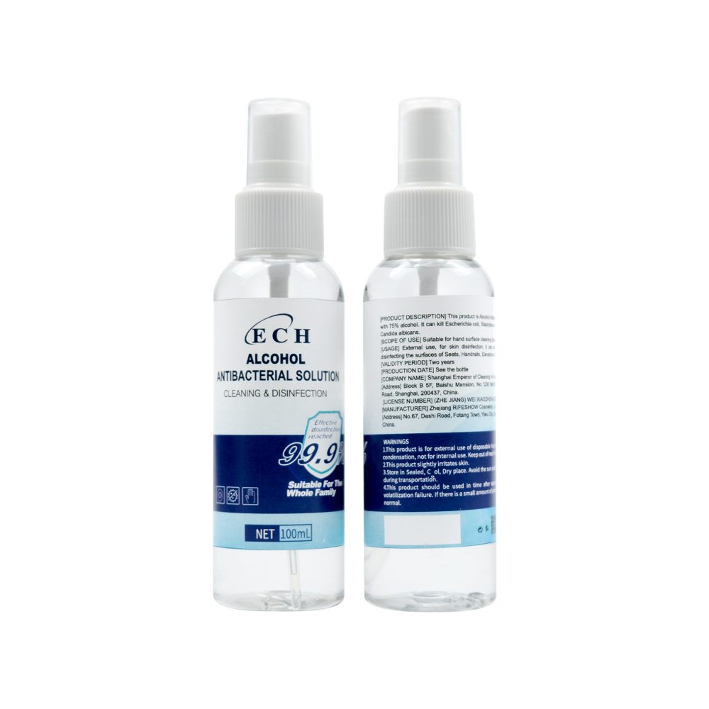 Promotional Hand Sanitiser Spray 100ml Size Promotional Hand Sanitiser Spray 100ml Size