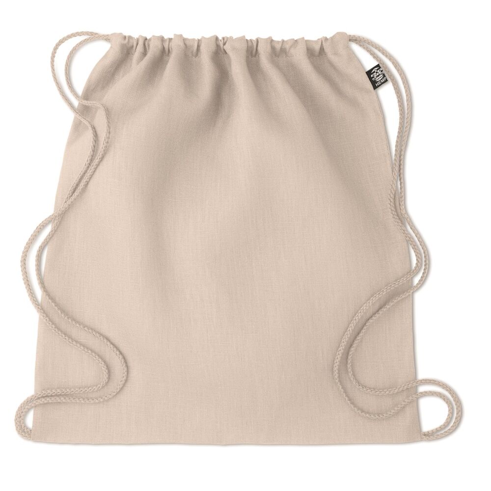  Hemp Fabric Drawstring Bags 