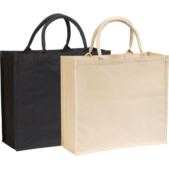 Laminated canvas bag deals