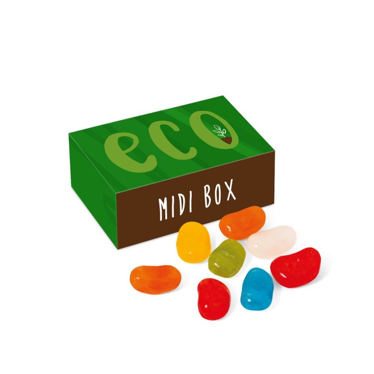 Midi Confectionery Box filled with Jolly Beans