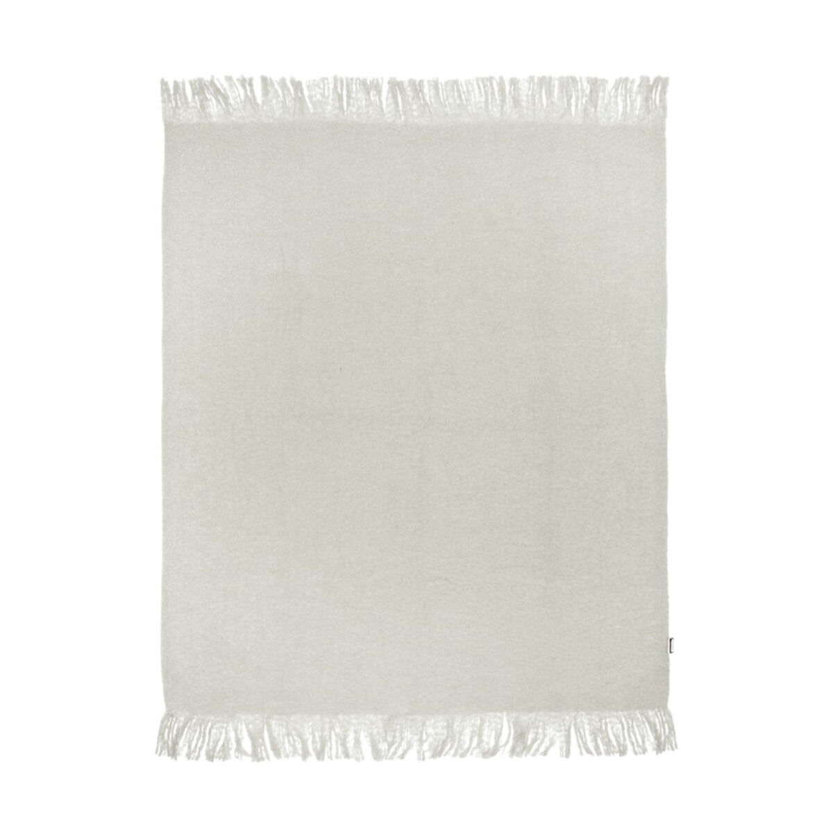 Mohair blanket (light grey colour)