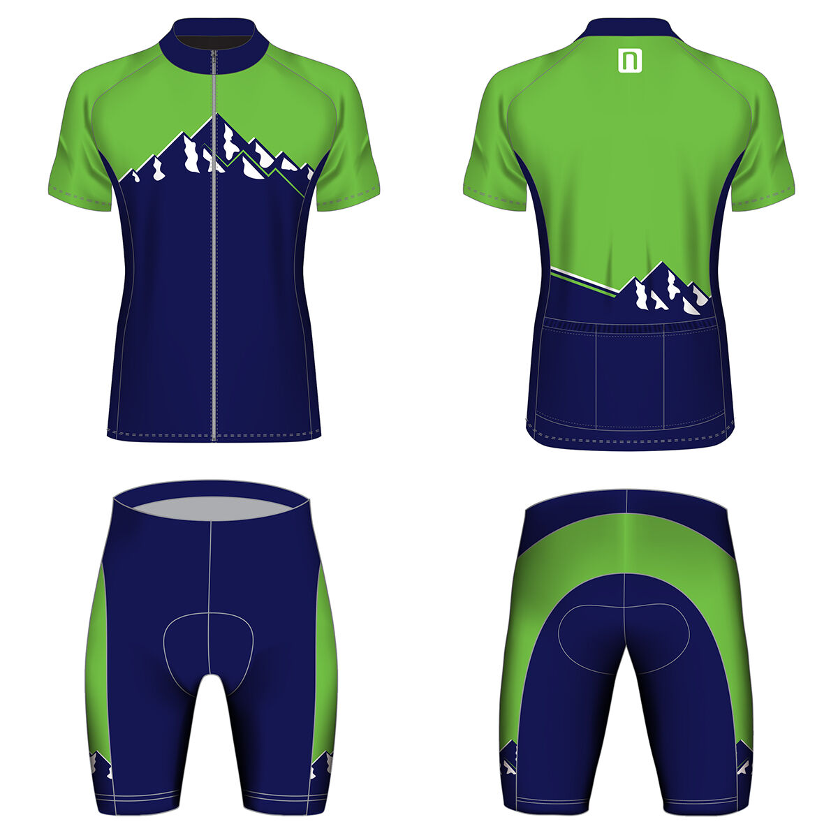 Personalised Cycle Jerseys No Sleeves