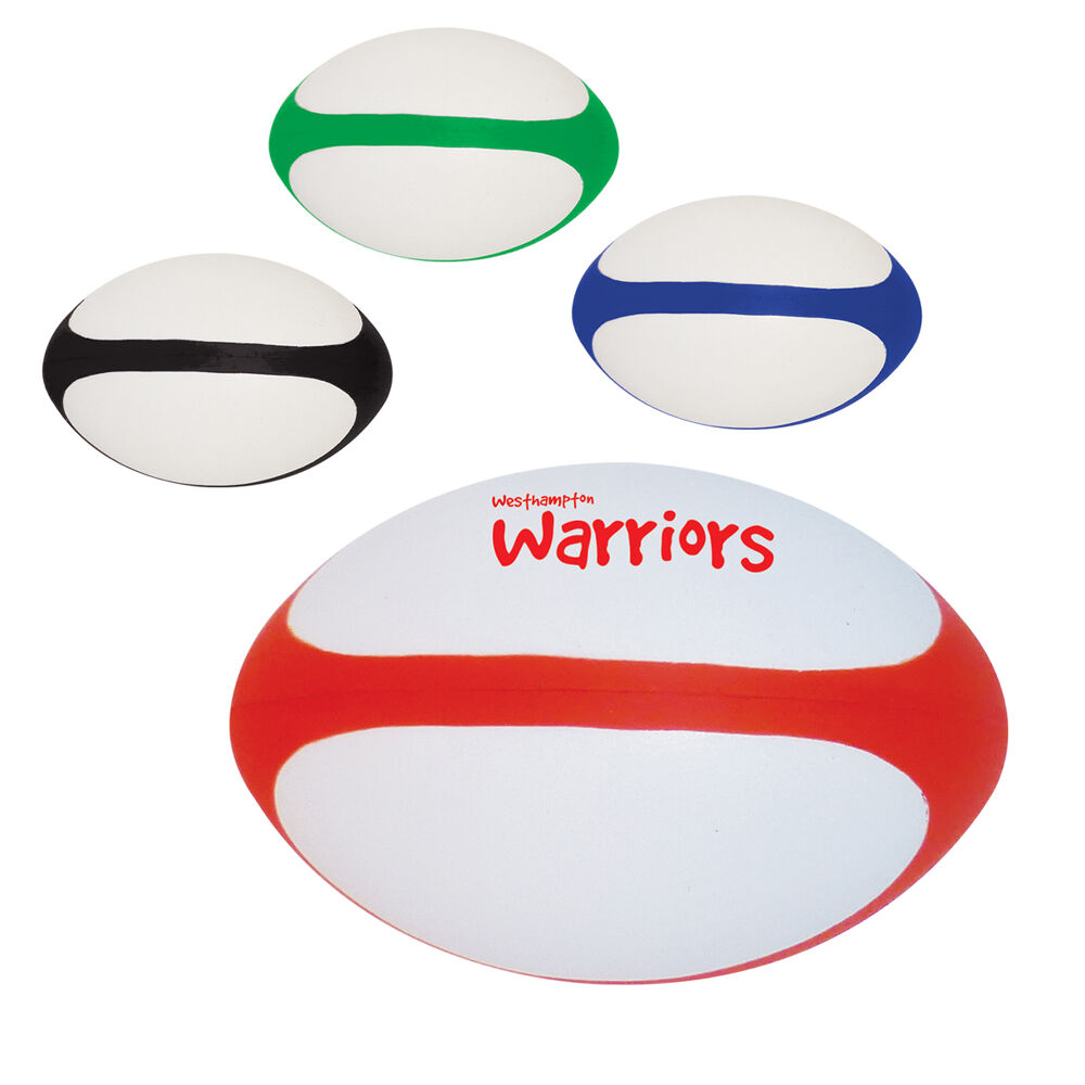 Rugby Ball Stress Shapes to Print