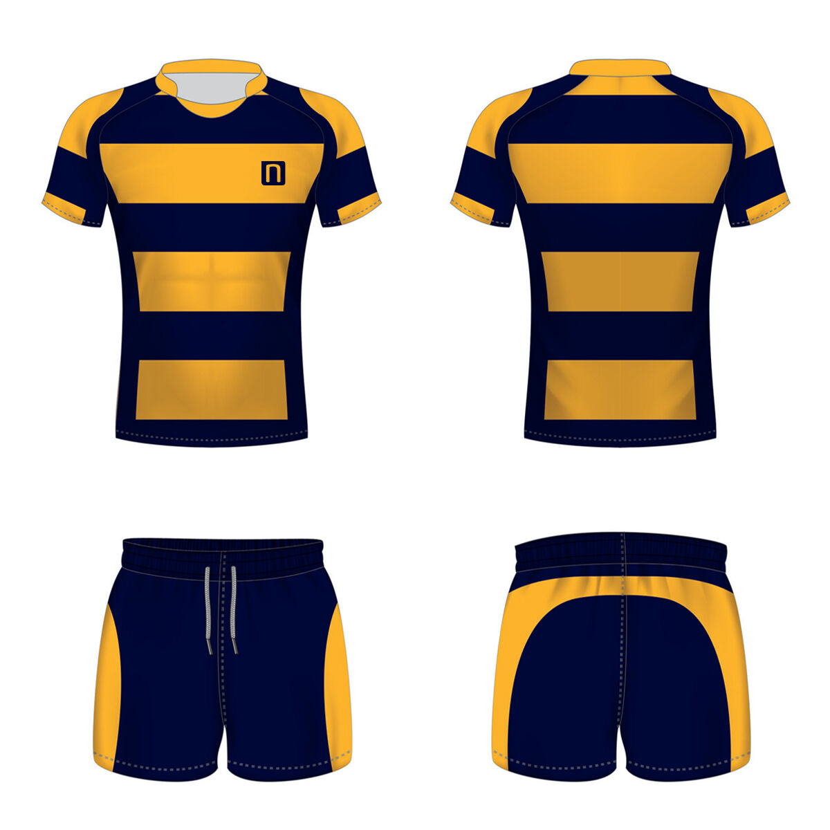 Custom Printed Rugby Team Shirts