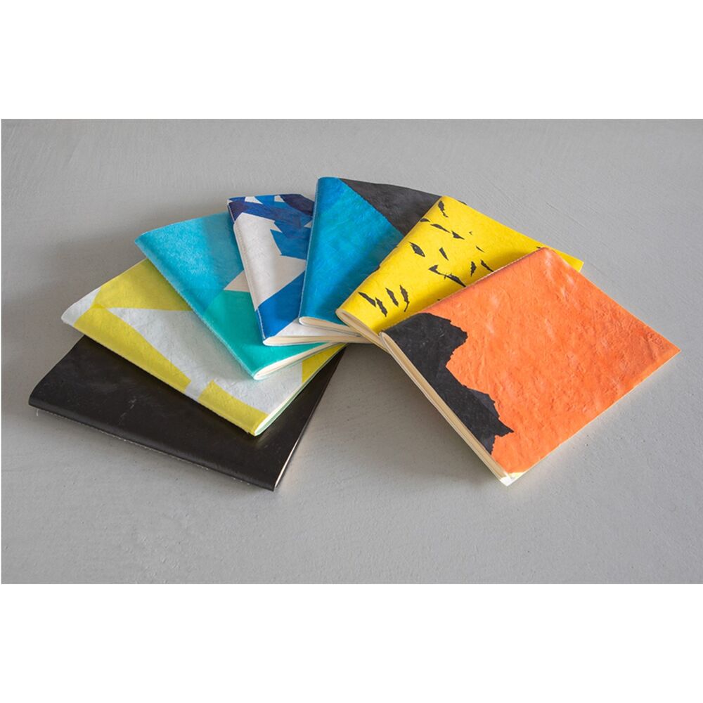 Upcycled A6 Notebooks