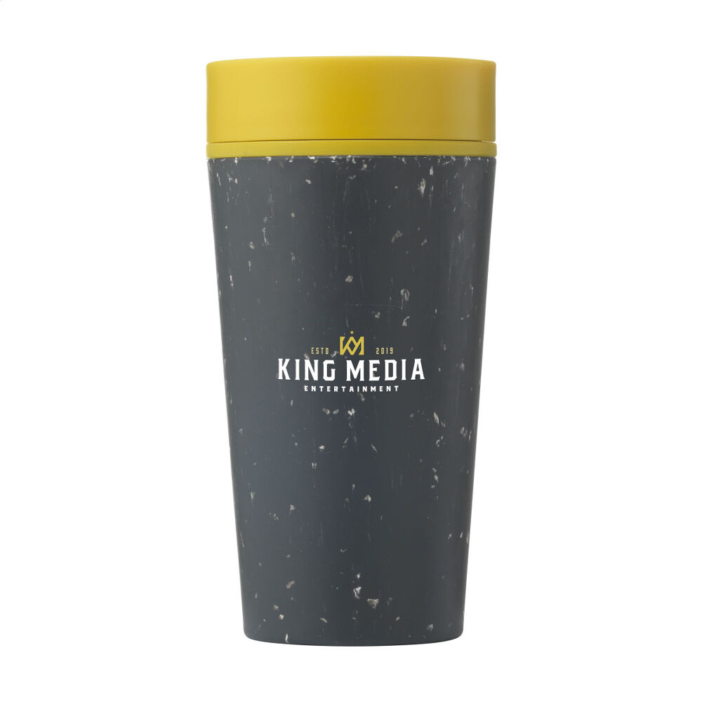 12oz Reusable Coffee Cup (sample branding)