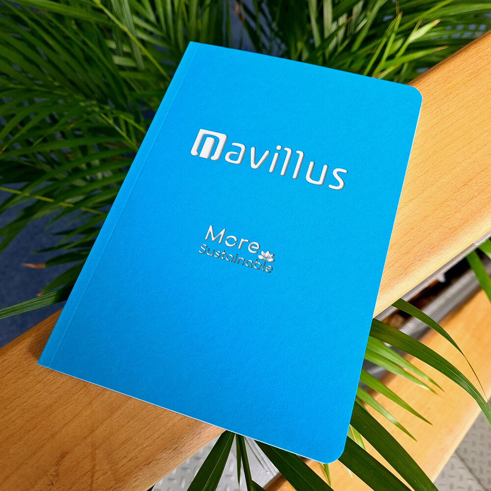 Recycled Card Notebook made in the UK Laser Cut