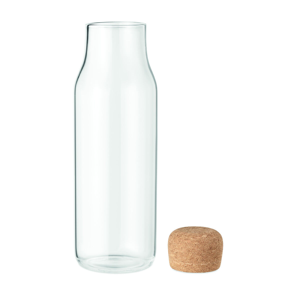  Glass Decanter water bottle with a cork lid