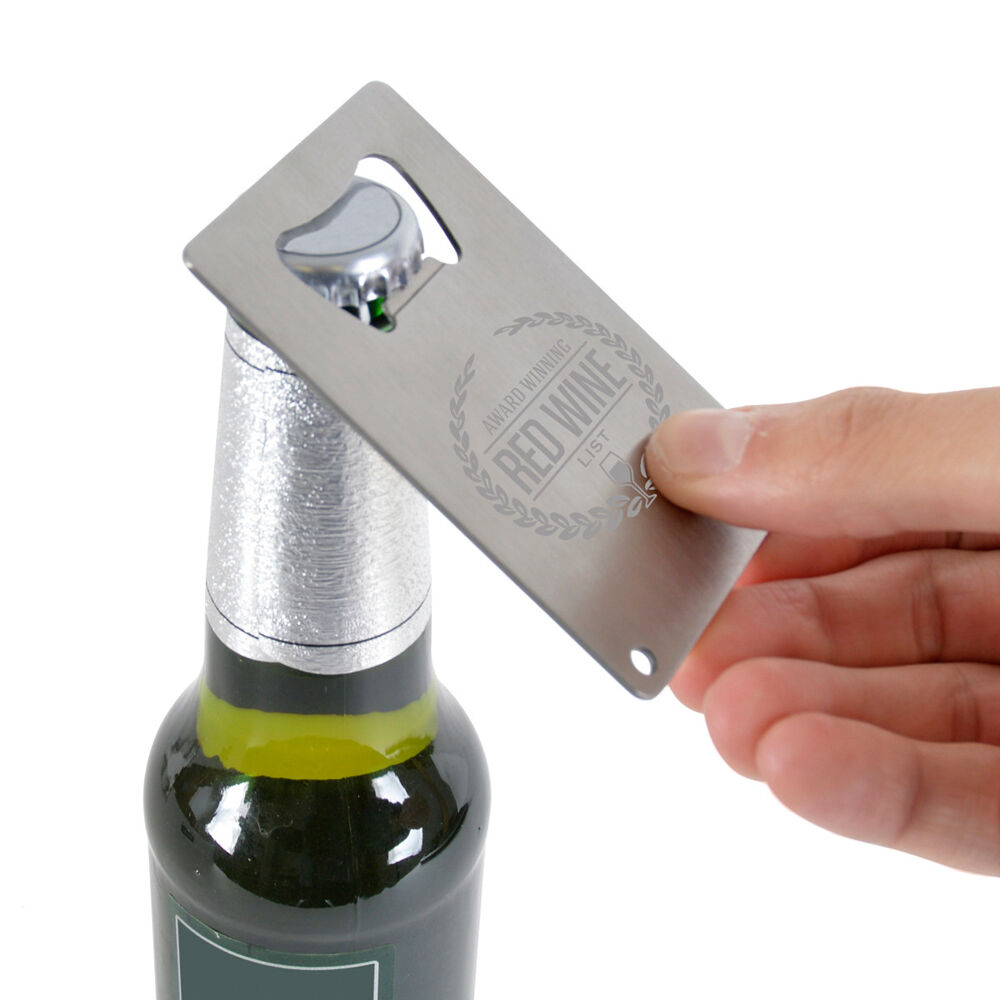 Credit Card Metal Bottle Opener