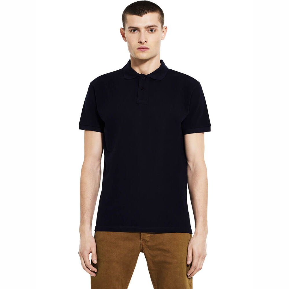 Earth Positive Organic Cotton Polo Shirts Navy Earth Positive Organic Cotton Polo Shirts Navy