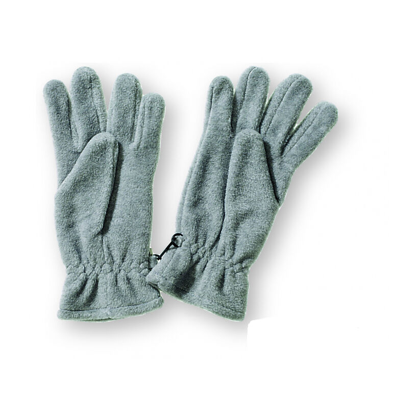 Polar Fleece Gloves - Grey